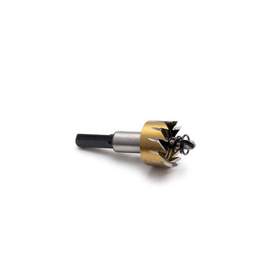 Hss Hole Cutter Triangle Shank HSS Hole Saw ForMetal Cutting