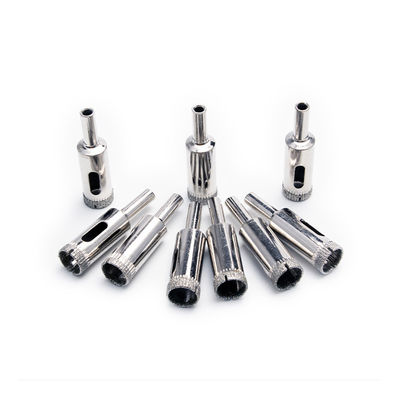 Silver Electroplated Diamond Core Bits Drill Hole Saw For Stone