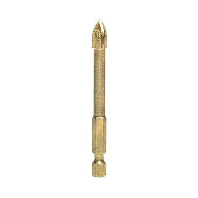 le peu de perceuse principal de tuile de carbure de 10mm ensorcelle la pierre en céramique de maçonnerie de porcelaine de croix de jambe